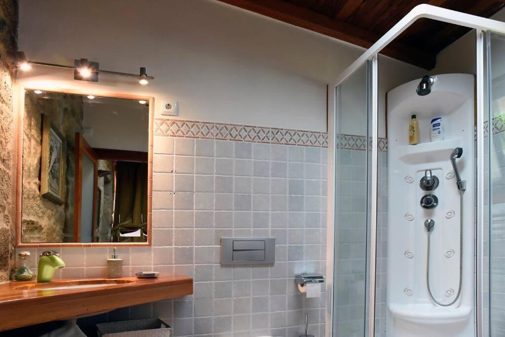 Casa De Afora Casa Con Piscina Y Jacuzzi Privados Casa de hóspedes Santiago de Compostela Exterior foto